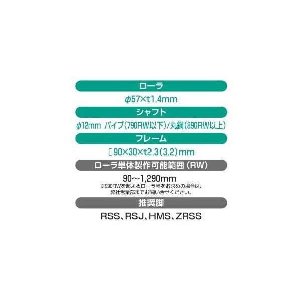 オークラ輸送機 ローラーコンベヤ SR700150X1000A 1P（直送品） オークラ輸送機 SR700150X1000A