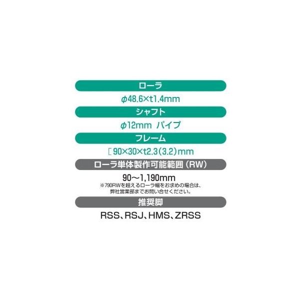 オークラ輸送機 ローラーコンベヤ LR700100X1000A 1P（直送品） オークラ輸送機 LR700100X1000A