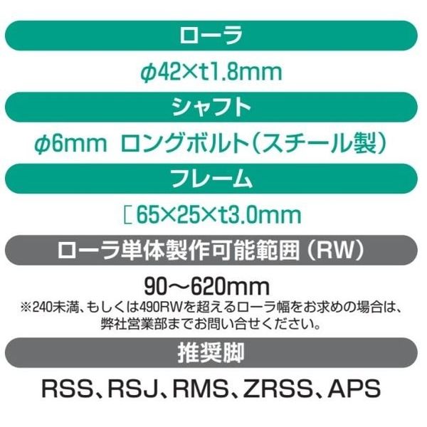 オークラ輸送機 アルミローラーコンベヤ AR40050X3000 1P（直送品） オークラ輸送機 AR40050X3000