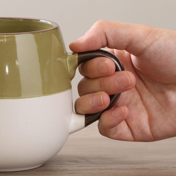 ぴよだまり　マグカップ　2個セット しろたん フタ付き マグカップ 390mL 《ブラック・水玉柄》 単品