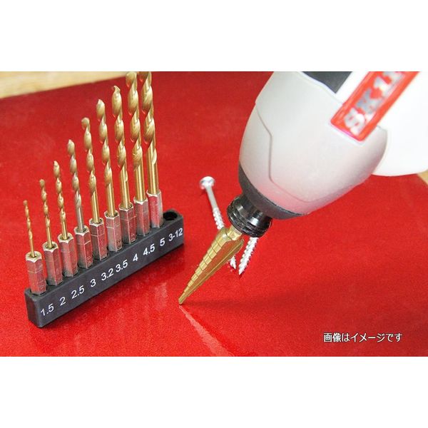 藤原産業 EーValue 鉄工ドリルu0026ステップドリル ETDー10STEP ETD-10STEP 1個（直送品） - アスクル