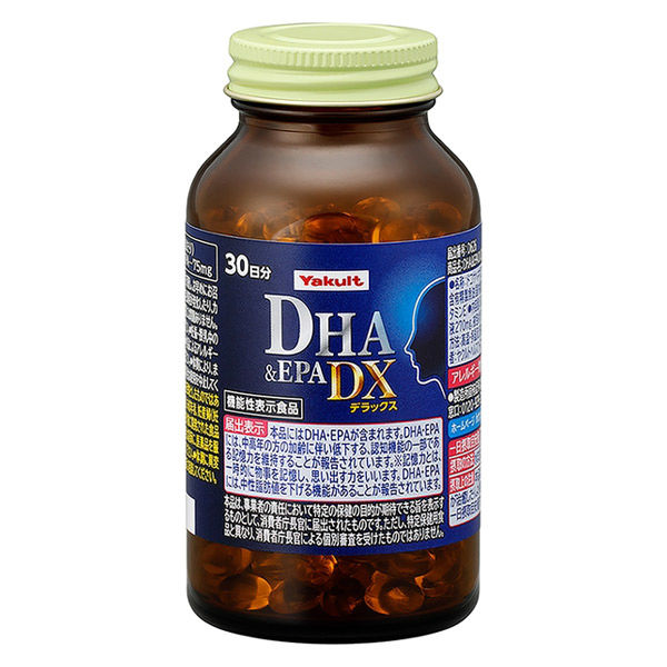 ◇ヤクルトヘルスフーズ DHA＆EPA DX 210粒 - サプリメント