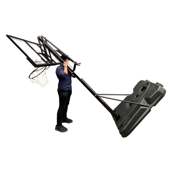 スポルディング バスケットボール用 52インチ シルバー TFポータブル 6A1042CN 正規品 バスケットゴール タンク付き SPALDING（スポルディング） バスケットボール用 ゴール 52インチ