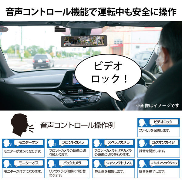 慶洋エンジニアリング ミラードラレコ AN-R107 1セット（直送品