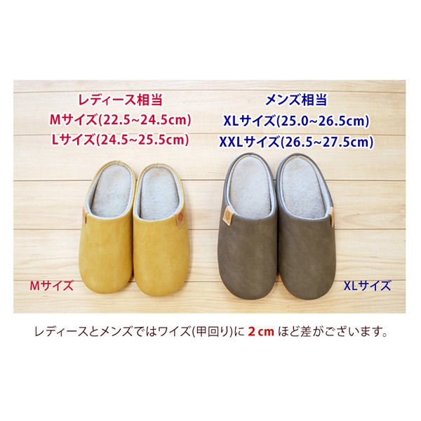 Re:getA（リゲッタ） ルームサンダル CHR-001 リゲッパ M ブラック 1足