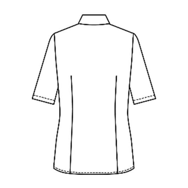 ブラウス GBSL-1866-D6 半袖 ピンク レディース オフィス 仕事 おしゃれ サーヴォ GROW オフィス 事務服 制服 受付 SERVO サーヴォ GROW (グロウ) 半袖