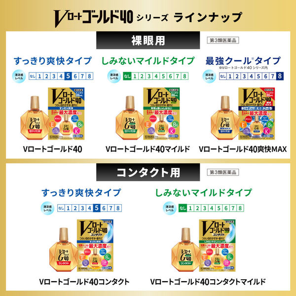 Vロートゴールド40マイルド 20ml ロート製薬 しみないさし心地