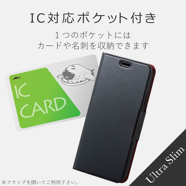 プラダ 手帳型アイフォンケース iPhoneX レザー ブラック カード入れ付 プラダ 手帳型アイフォンケース iPhoneX レザー ブラック カード