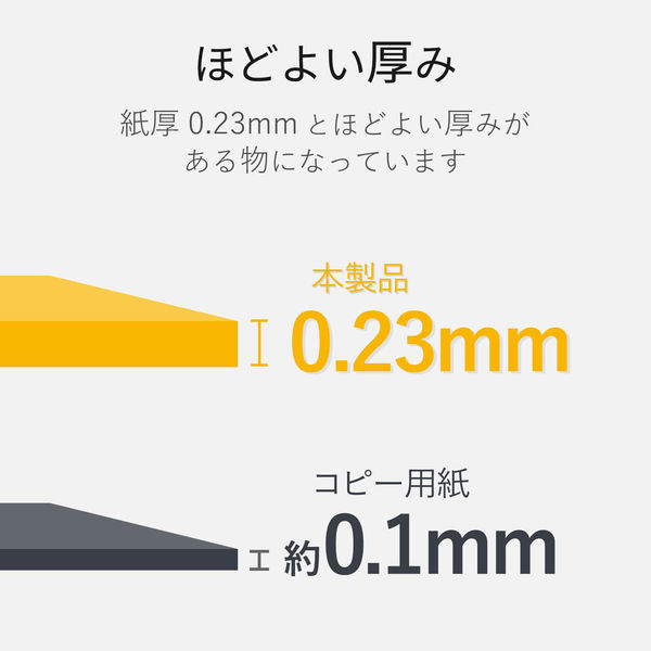 ELECOM ハガキ用紙/光沢/厚手/エプソン用/100枚 EJH-EGNH100 1個（100