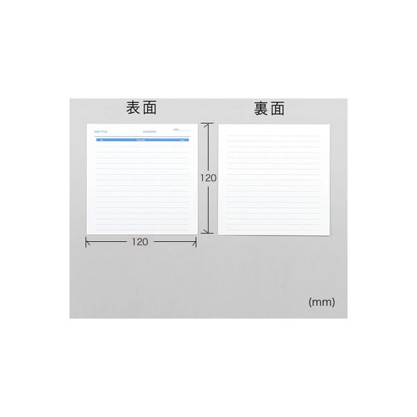 サンワダイレクト CD・DVD インデックスカード（手書き用・つやなし