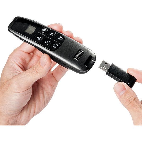 サンワサプライ グリーンレーザー 400-MA080 緑色・レーザーレス プレゼン機能 マウス操作 単4乾電池×2 連続使用4時間(直送品) サンワダイレクト その他1 その他2 EIM1550328974 (11776円)