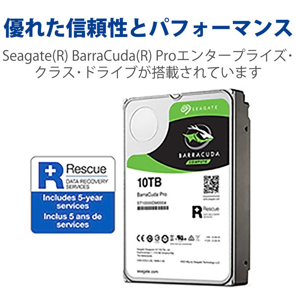 HDD 外付け 10TB d2 Professional STHA10000800 LaCie 1個 - アスクル