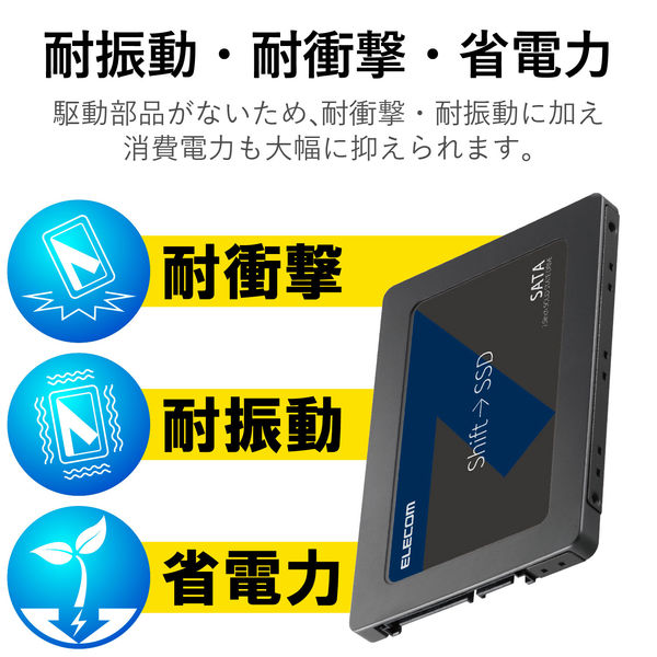 SSD 換装キット 240GB クローンソフト 内蔵 SSD HDD 2.5インチ 7mm 9.5mm 変換スペーサー バックアップ データ引っ越し コピー ロジテック LMD-SS240KU3
