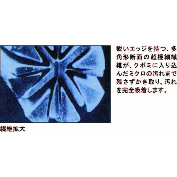 山崎産業 コンドル マイクロファイバークロス ガラス用 BL 6570-000000