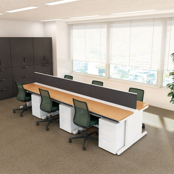 コクヨ オフィスデスクiS 幅1200× 奥行700×高さ720①-A コクヨ(KOKUYO