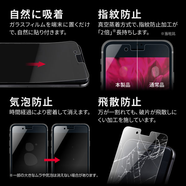 MSソリューションズ iPhone SE 第3/第2世代/8/7/6s/6 ガラス
