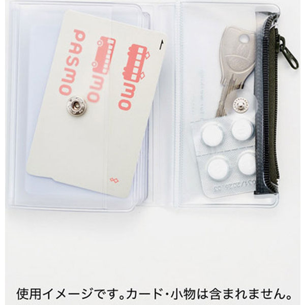 ダイゴー isshoni. カードファイル PVC ブラック N1914 1冊（直送品）