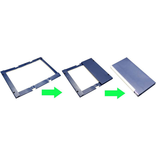 コクヨ 図面ファイル（カラー合紙タイプ） A1 3つ折 約 セ-F6NB 1冊 