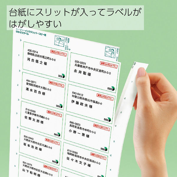 コクヨ プリンタを選ばないはかどりラベル A4 10面 KPC-E1101 コクヨ プリンタを選ばないはかどりラベル A4 10面 KPC-E1101