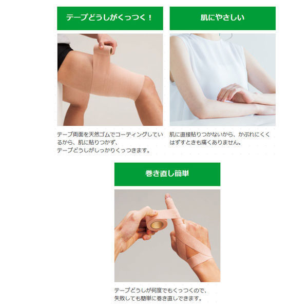 ピップ プロ・フィッツ くっつくテーピング 手首・ひじ用 37.5mm
