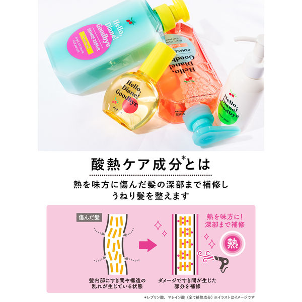 ⁑ 【２セット】ハローダイアン グッバイ ダメージリペア シャンプー ダイアン×トム＆ジェリーコラボデザイン】ハローダイアン