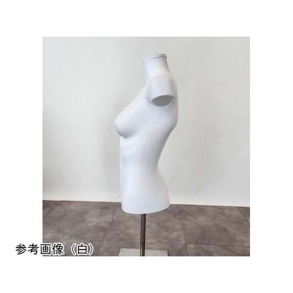アズワン PP製 卓上婦人トルソー 9号 黒 67-6609-35 1個（直送品