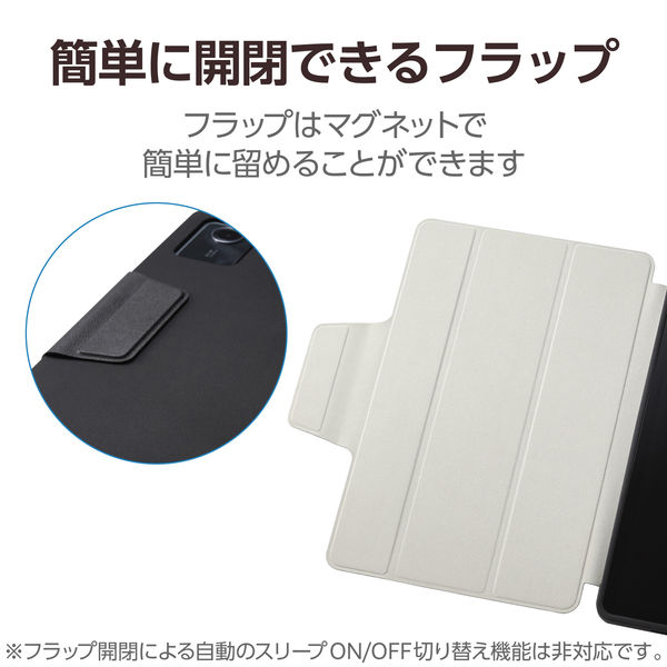 Lenovo Tab K11 用 ケース ソフトレザー フラップ 2アングル