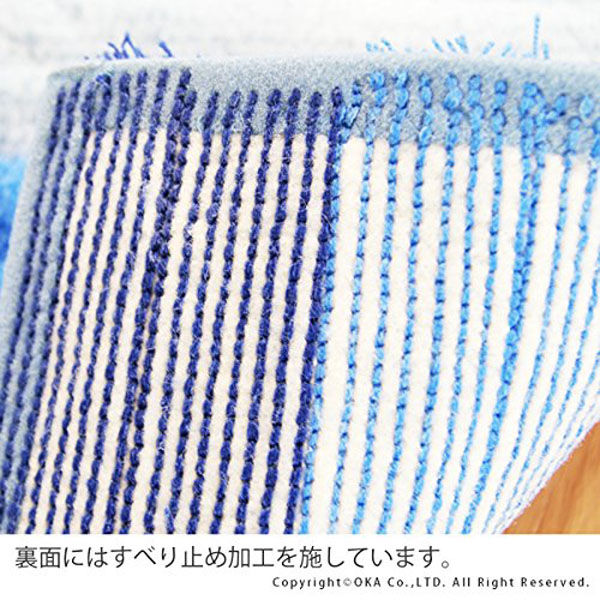 トイレマット 新品 セット 4点 耳長 ロング 吸着 ブルー フレッシュデオ トイレマット 新品 セット 4点 耳長 ロング 吸着 ブルー