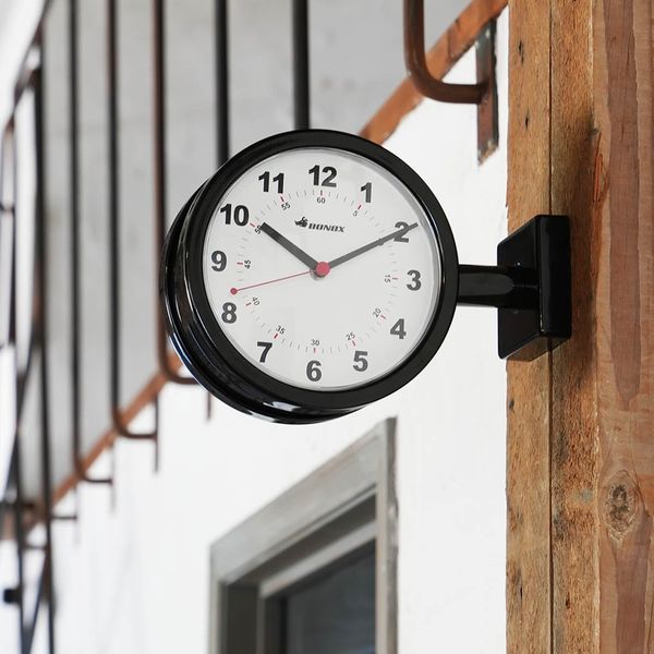 ダルトン ダブルフェイス時計 DULTON 170D S624-659BK DULTON】DOUBLE FACE CLOCK 170D / BLACK | 正光堂時計店