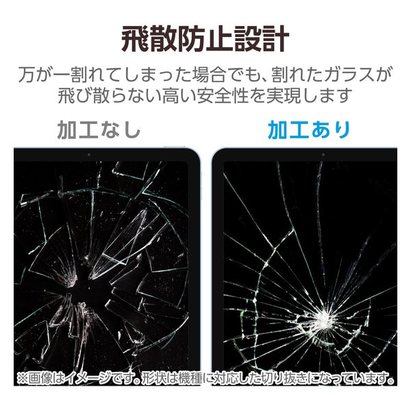 iPad Air (M2) 11インチ 2024年用 ガラスフィルム 超高透明 光