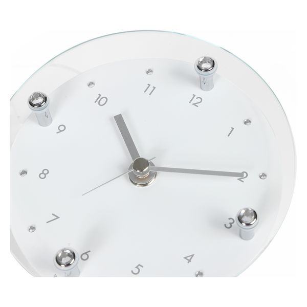 Amazon.co.jp: 不二貿易 置き時計 幅14.6×奥行6.6×高さ14.1cm