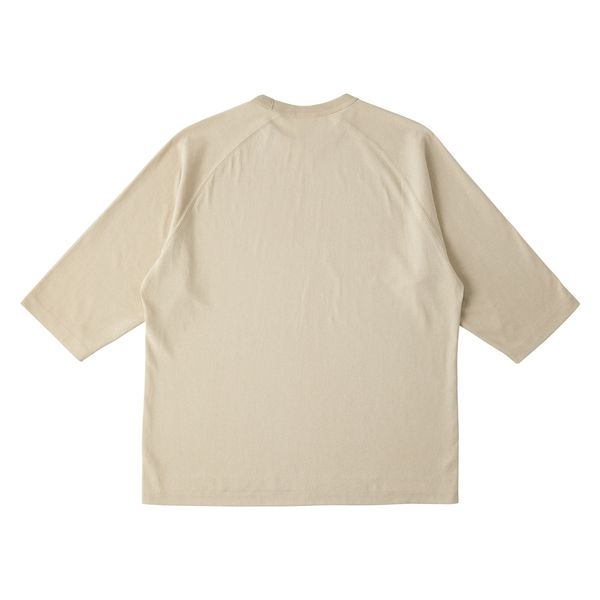 CROSS&STITCH オープンエンドリラックスフィットラグラン T