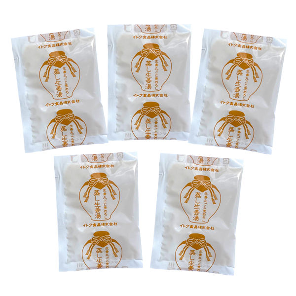 生姜丸ごと荒おろし 蒸し生姜湯 1セット（5袋入×3） - アスクル