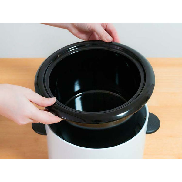 ライソン 電気煮込み鍋「スロークッカー」3.0L KDPC-30AW 1個（直送品