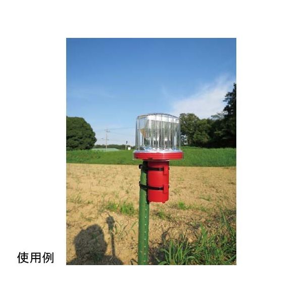 Trimate ソーラー防獣ライト三脚付き TRM-BL001 1個 67-4919-38
