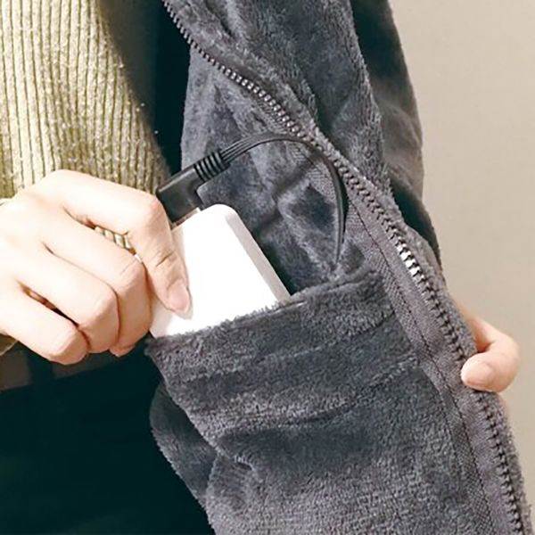 ハック USB給電式フランネル電気毛布 HAC4392A 1枚(直送品) ハック USB給電式フランネル電気毛布 HAC4392A 1枚(直送品)