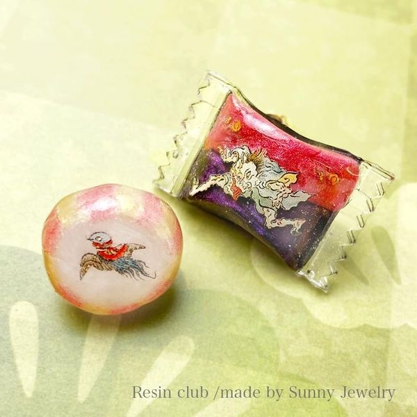 イングカワモト 【レジンクラブ】妖怪百鬼夜行 両面印刷 レジン イングカワモト 【レジンクラブ】妖怪百鬼夜行 両面印刷 レジン