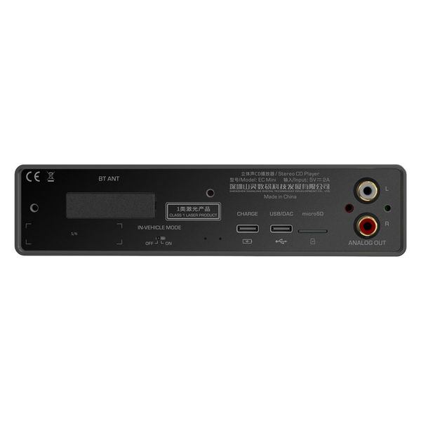 SHANLING CDプレイヤー/ブラック EC-MINI- BLACK 1個（直送品