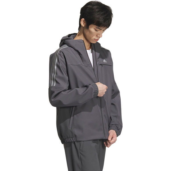 adidas(アディダス) M MH 撥水ウィンドジャケット J/S グレー