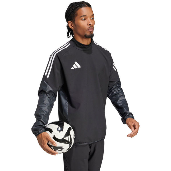 adidas(アディダス) サッカー ピステシャツ ピステ トップ J/2XL ブラック／ホワイト KRW77 1セット（1枚）（直送品） - アスクル