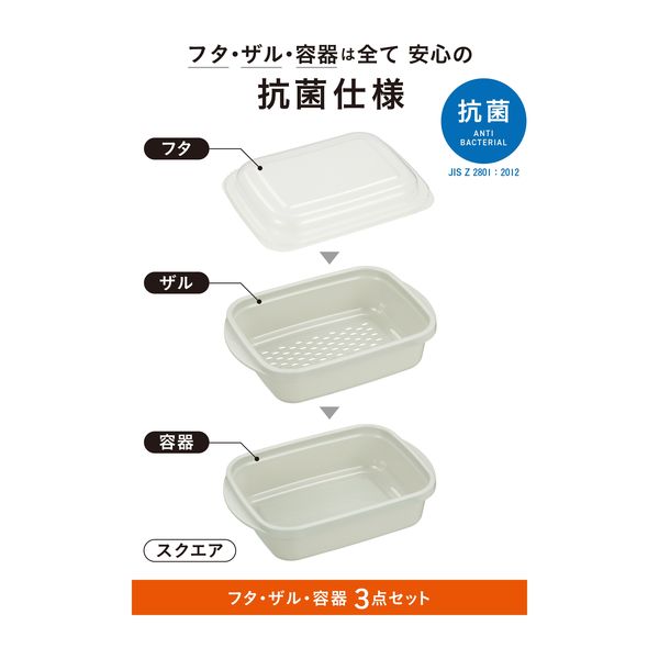 シービージャパン 抗菌 レンジでカンタン蒸し調理器 スクエア シービージャパン 抗菌 レンジでカンタン蒸し調理器 スクエア