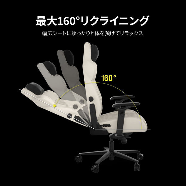 軒先渡し】CORSAIR ゲーミングチェア ダークグリーン TC500 LUXE
