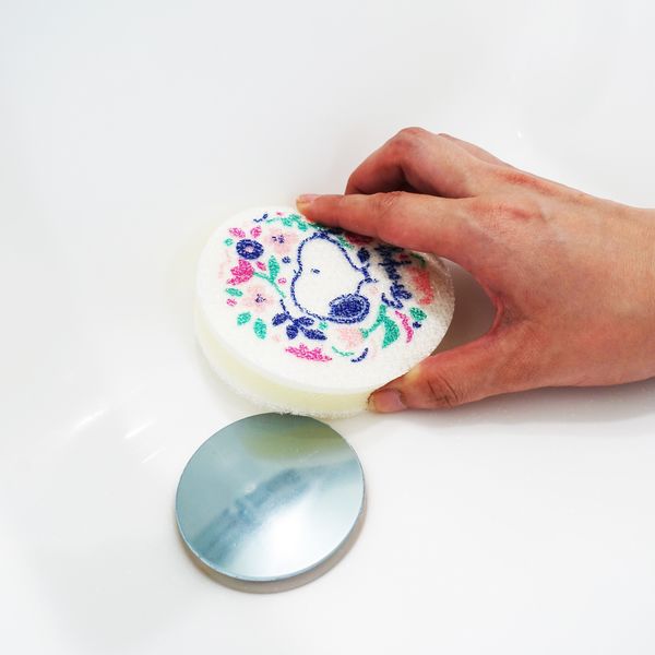 スヌーピー 洗面台クリーナー フラワー フック付 1個 創和 - アスクル