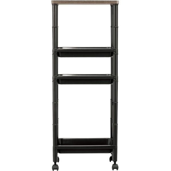 不動技研 ウッドスタイルラック BK F50302 1個（直送品） - アスクル