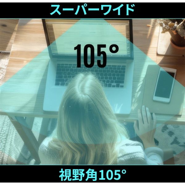 Streamplify 高精細4K 視野角105° ウェブカメラ CAM PRO CAM-PRO-4K