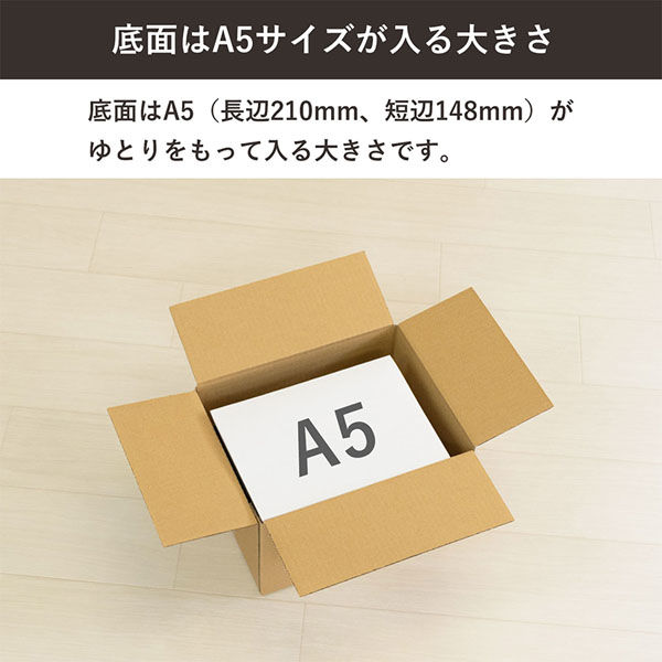 シモジマ 60サイズダンボール 24×19×14cm 4571689032034 1セット