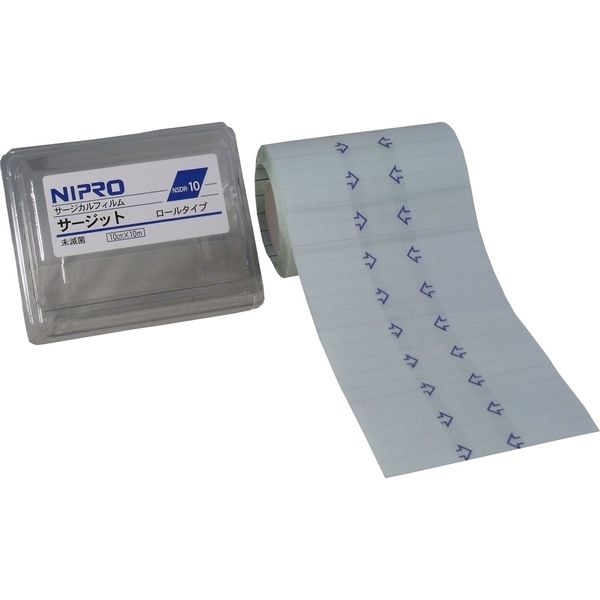 ニプロ 防水フィルムロールタイプ サージットロールタイプ 業務用 10cm