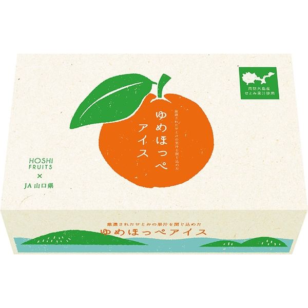 簡易包装】アデリー ホシフルーツ ゆめほっぺみかんアイス ３０粒YHI-30（直送品） - アスクル