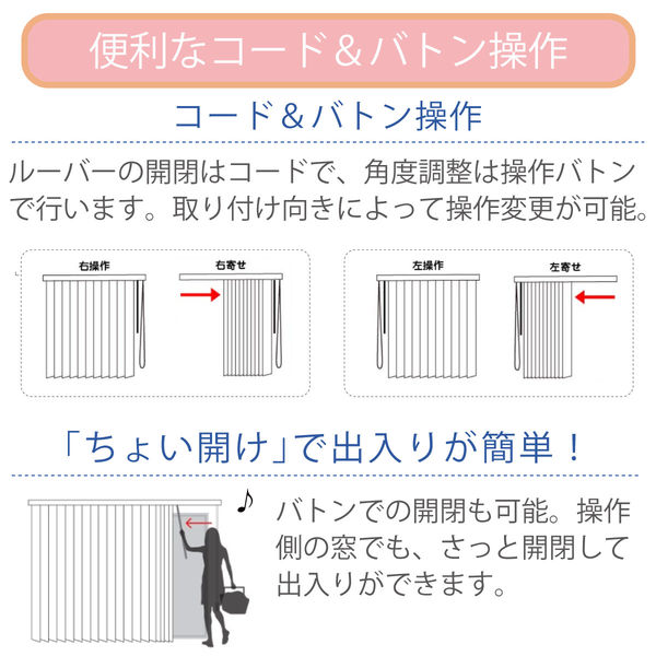 トーソーバーチカルブラインド幅175cm