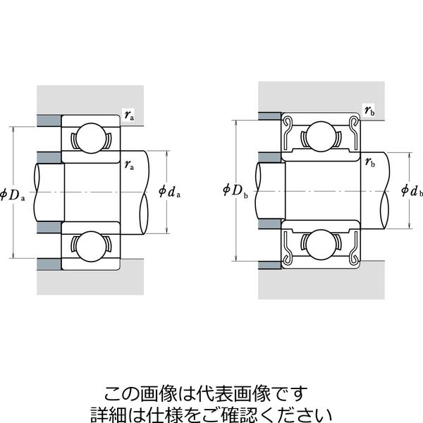 日本精工 小径玉軸受(単列深溝玉軸受) 626 1セット(20個)（直送品） - アスクル